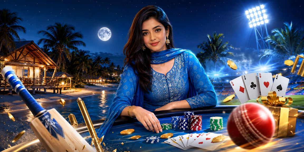 সেন্ট মার্টিনে সালোয়ার কামিজ পরিহিত নারী bn880 - এ ক্রিকেট বেটিং উপভোগ করছেন